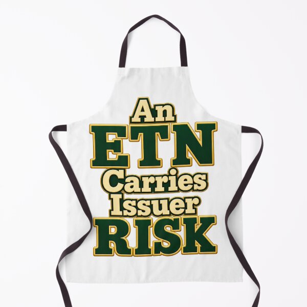 Item preview, ETN Carries Issuer Risk Bold Finance Typography designed and sold by Bikivuno.
