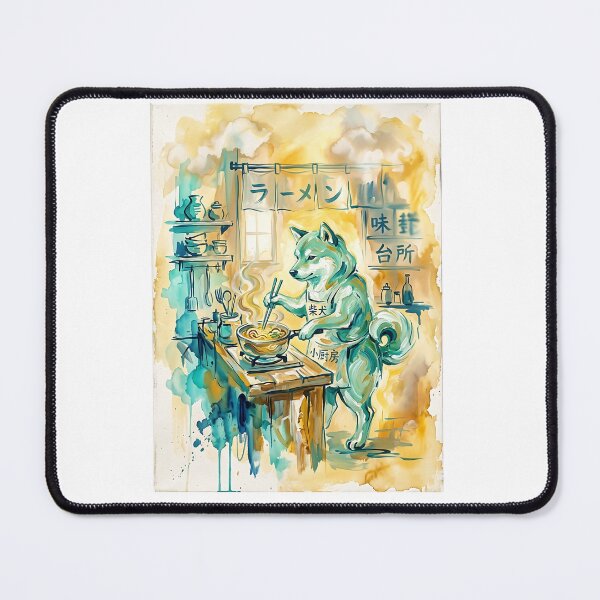 Item preview, Shiba Inu Ramen Chef designed and sold by PictoVibe.