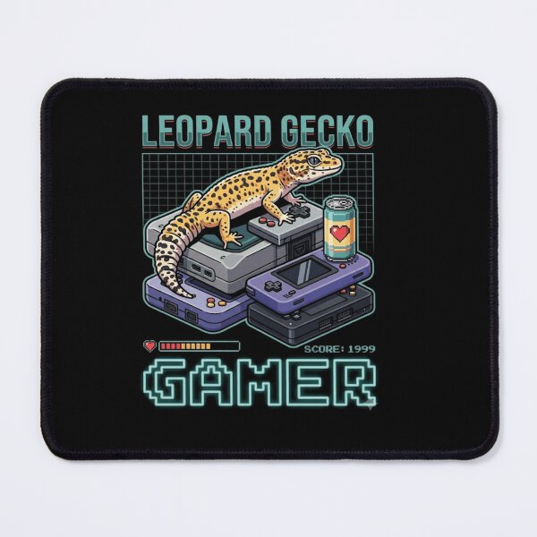 Item preview, Leopard Gecko Gamer Retro Vintage Video Game Controller Design designed and sold by Ostericaimusa.