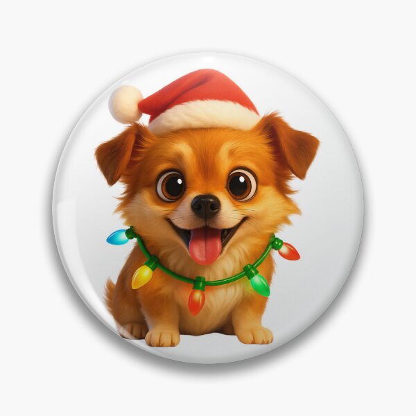 Item preview, Pomeagle Dog Christmas Sparkle designed and sold by Sillytoe.