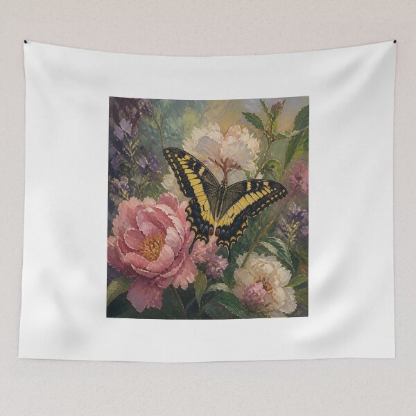 Item preview, Asian Swallowtail on Flower designed and sold by Artnovalty.redbubble.com.