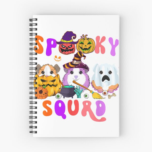 Item preview, Spooky Squad Three Halloween Guinea Pigs As Witch Boo T-Shirt designed and sold by BeZTo.