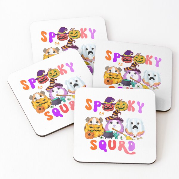 Item preview, Spooky Squad Three Halloween Guinea Pigs As Witch Boo T-Shirt designed and sold by BeZTo.