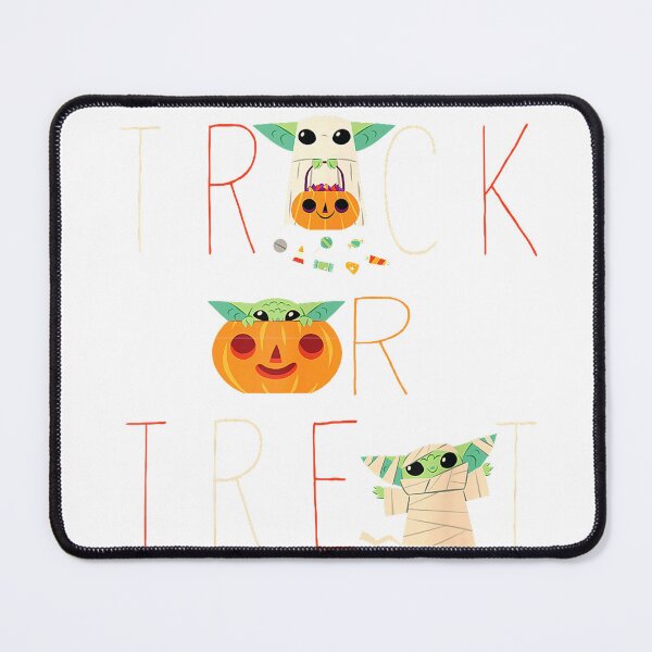 Item preview, Star Wars The Mandalorian Grogu Trick or Treat Halloween T-Shirt designed and sold by Fr0y000.