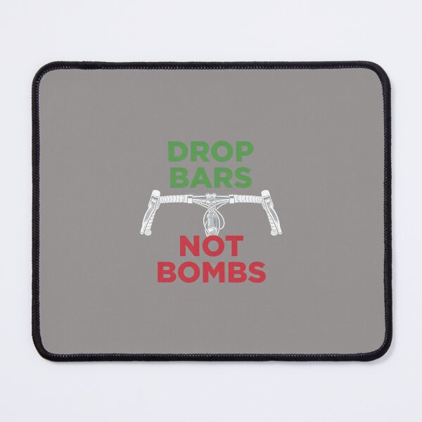 Item preview, Drop Bars Not Bombs Cycling Activist Tee-18 designed and sold by MarionIrick.