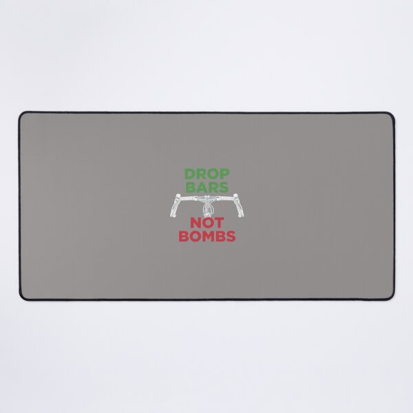 Item preview, Drop Bars Not Bombs Cycling Activist Tee-18 designed and sold by MarionIrick.
