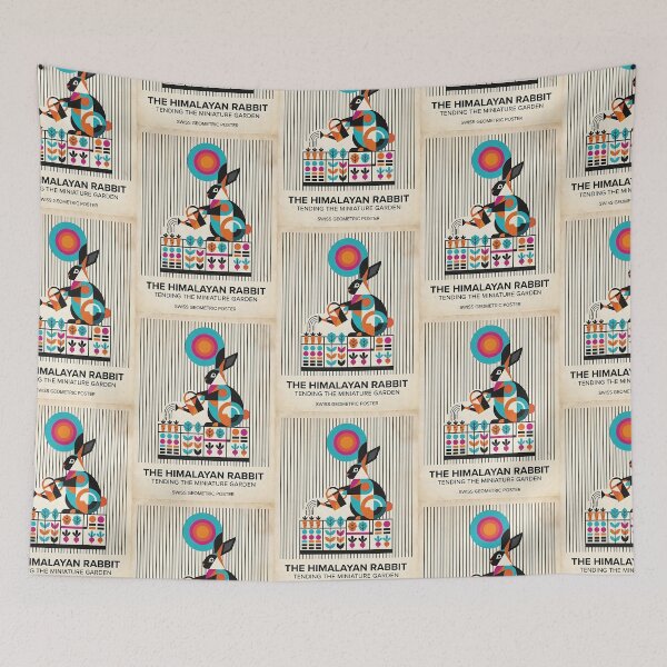 Item preview, Himalayan Rabbit Gardener designed and sold by PictoVibe.