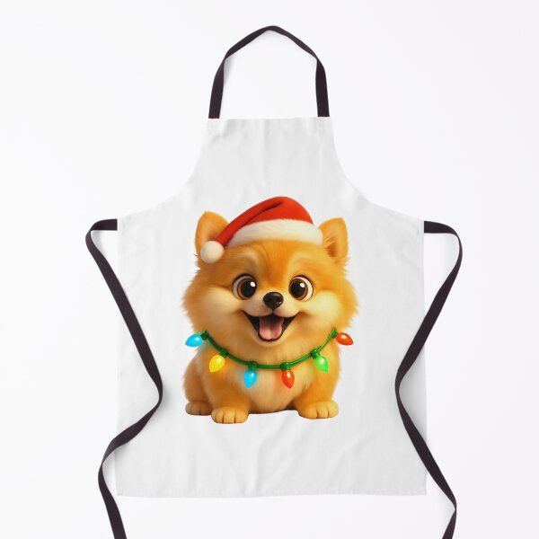 Item preview, Pomeranian Dog Christmas Cheer designed and sold by Sillytoe.