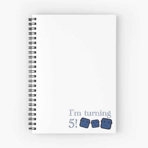 Item preview, I’m Turning 5! (Blue) designed and sold by Robotboyco.