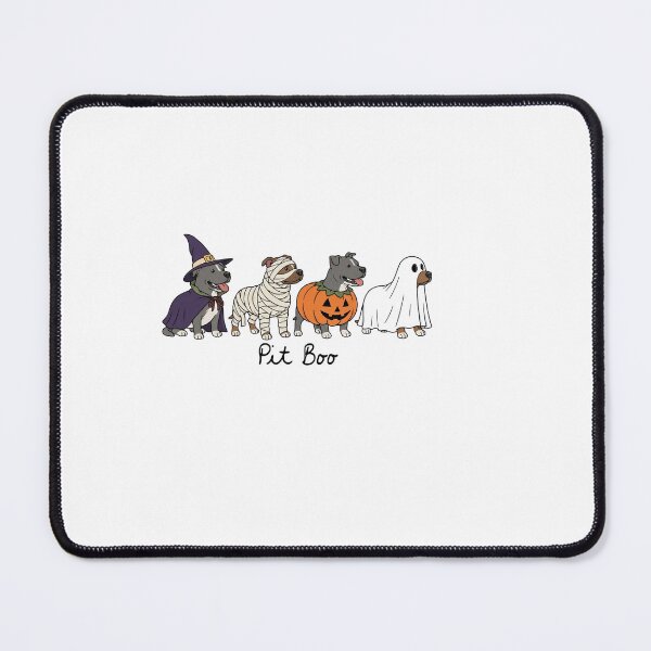 Item preview,  Cute Halloween PitBull Pit Boo Spooky Costumes Cartoon Art designed and sold by skylove94.