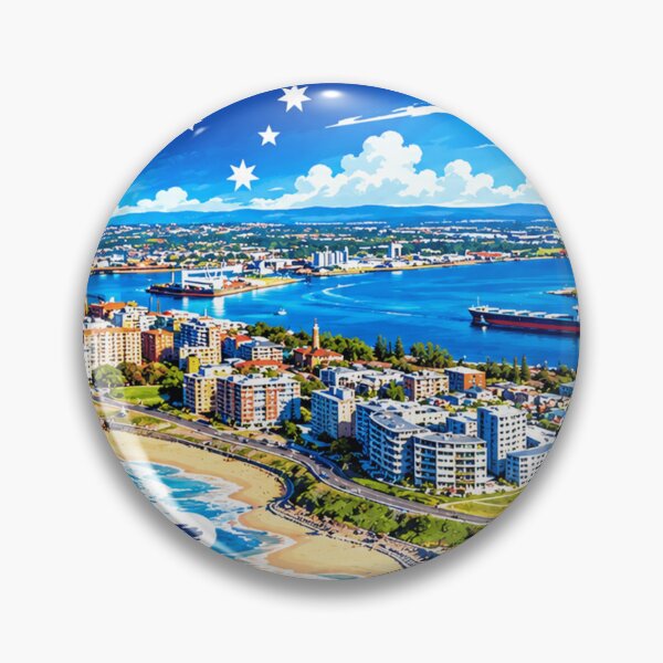 Item preview, Newcastle Australia - Travel Art designed and sold by HaydenMillepied.