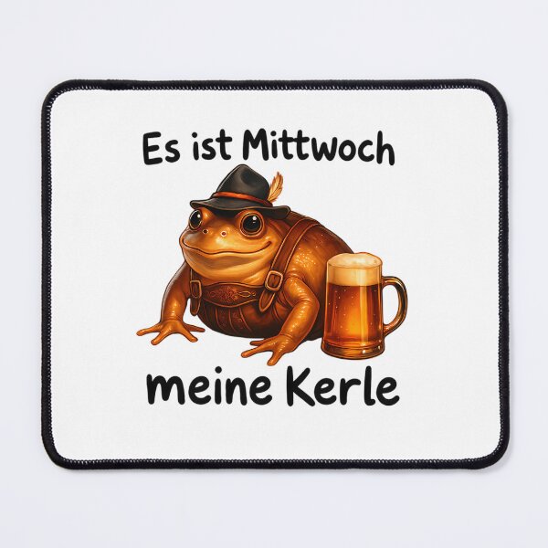 Item preview, Orange Toad Wearing Alpine Hat designed and sold by ChristiFortier.