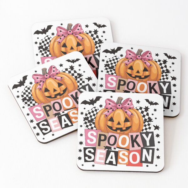 Item preview, Spooky Season Checkered Pumpkin Pink Polka Dot Bow Retro Halloween designed and sold by Zizo-DR44.