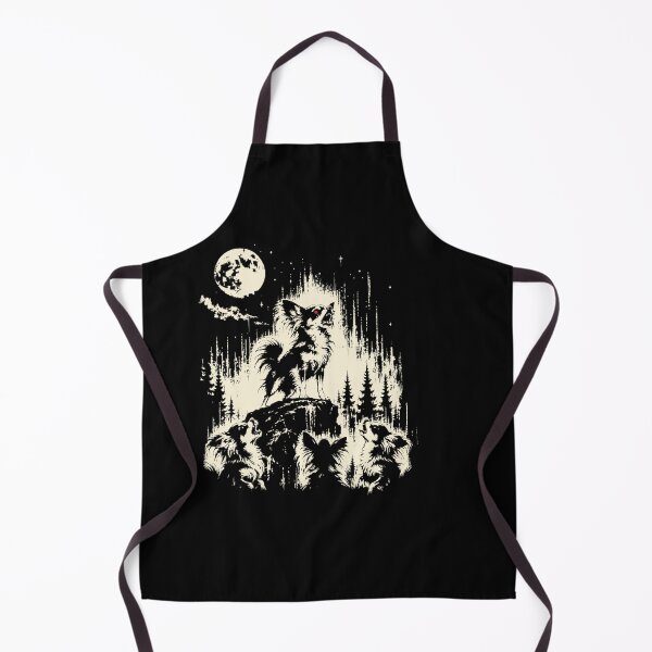 Item preview, Vintage Horror Chihuahua Howling at the moon designed and sold by skylove94.