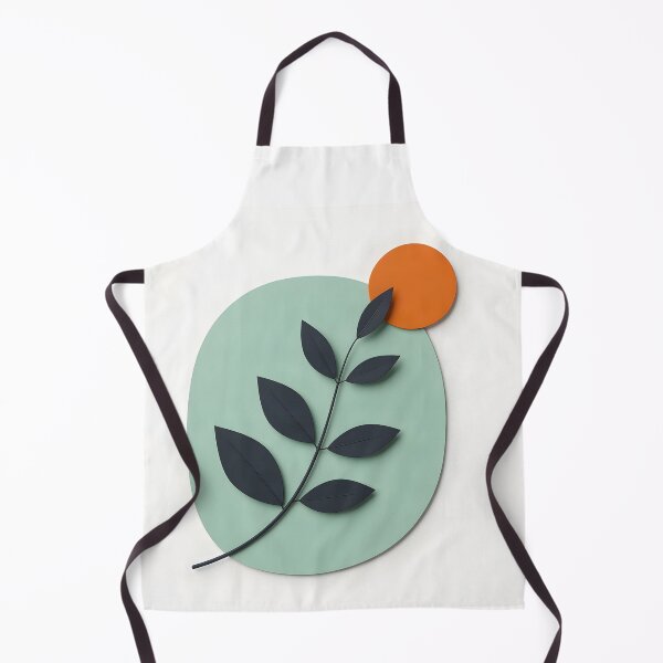 Item preview, Minimalist Leaf and Circle Design designed and sold by Vicky Brago-Mitchell®.