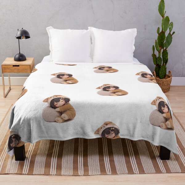 Item preview, Cute Sleepy Dog Girl Pal – Cozy Pals Club Cute Chibi designed and sold by CozyPals Club.