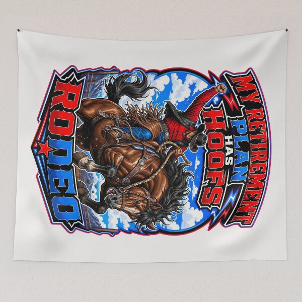 Item preview, My Retirement Plan Has Hoofs – Funny Rodeo Cowboy Horse Retirement Design designed and sold by WLHmedia.com .