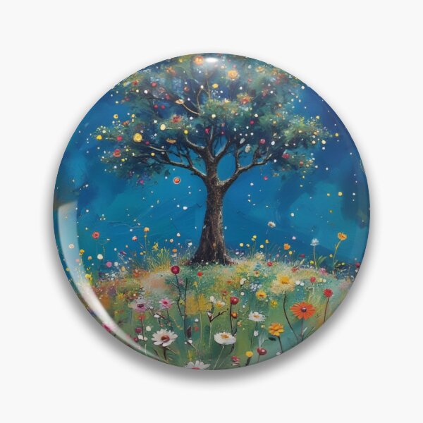 Item preview, Gustav Klimt Flower Garden Vivid Seamless Flowers Vintage Floral Patterns Digital Art Illustration designed and sold by Matt_Smith.