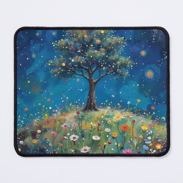 Item preview, Gustav Klimt Flower Garden Vivid Seamless Flowers Vintage Floral Patterns Digital Art Illustration designed and sold by Matt_Smith.