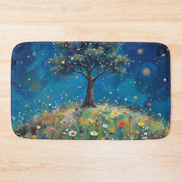 Item preview, Gustav Klimt Flower Garden Vivid Seamless Flowers Vintage Floral Patterns Digital Art Illustration designed and sold by Matt_Smith.