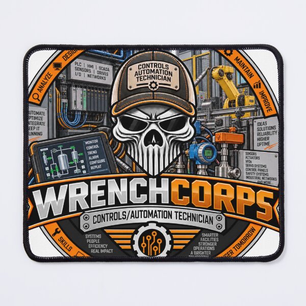 Item preview, WrenchCorps - Controls / Automation Technician designed and sold by WrenchCorps.