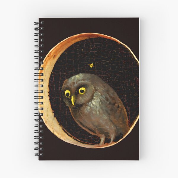 Item preview, Wise Owl Moon Gaze Art designed and sold by Brookvin.