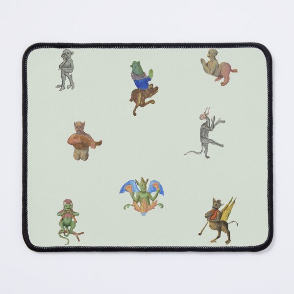 Item preview, goblin and ogre medieval creatures designed and sold by mooneko.