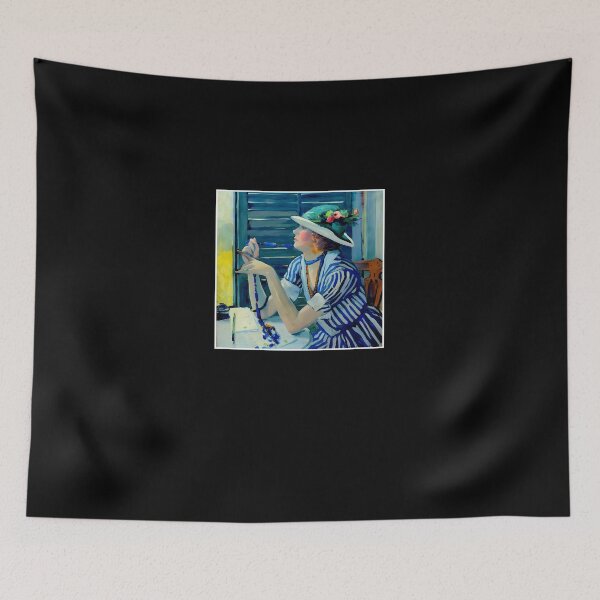 Item preview, The-Answer--Vintage-Jane-Peterson-Oil-Painting-Print designed and sold by cattyahartup.