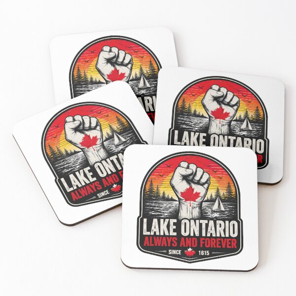 Item preview, Lake Ontario Always and Forever T-Shirt | Ontario Canada Maple Leaf Vintage Tee designed and sold by graphic-genie.