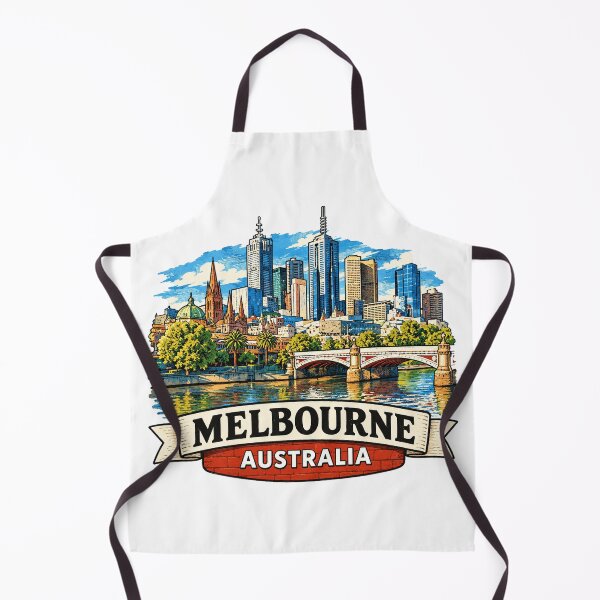 Item preview, Melbourne Australia - Travel Art designed and sold by HaydenMillepied.