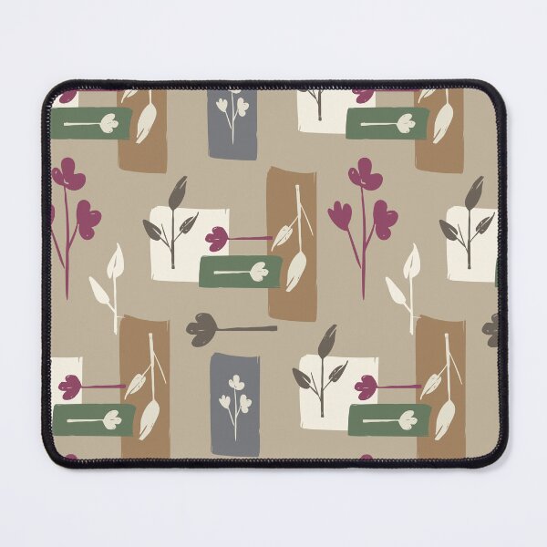 Item preview, Abstract flowers and leaves designed and sold by maryams-pattern.