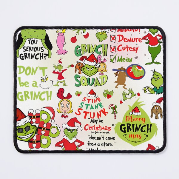 Item preview, Merry Grinchmas Funny Christmas Collage Graphic designed and sold by Teemeehe.