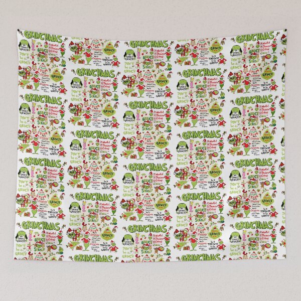 Item preview, Merry Grinchmas Funny Christmas Collage Graphic designed and sold by Teemeehe.