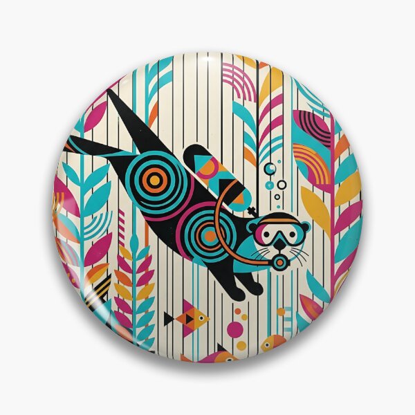 Item preview, Sea Otter Scuba Diver designed and sold by PictoVibe.