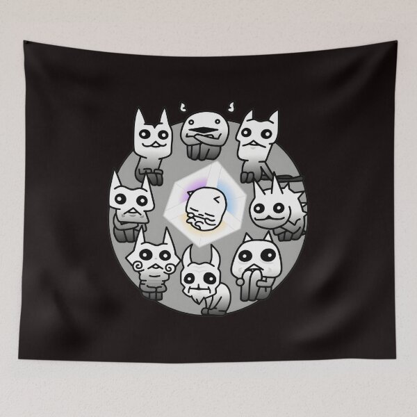 Item preview, Quirky Creatures Crystal Circle Art designed and sold by mokopuniarts.