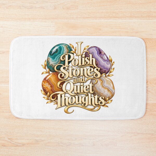 Item preview, Polish Stones and Quiet Thoughts Gemstone Art designed and sold by Bikivuno.
