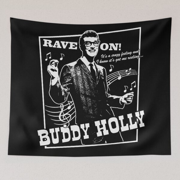 Item preview, Buddy Holly “Rave On” designed and sold by melody-stiv.