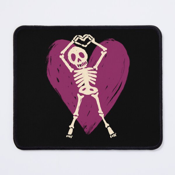 Item preview, Skeleton Heart Hands Pink Heart designed and sold by wildjellybeans.