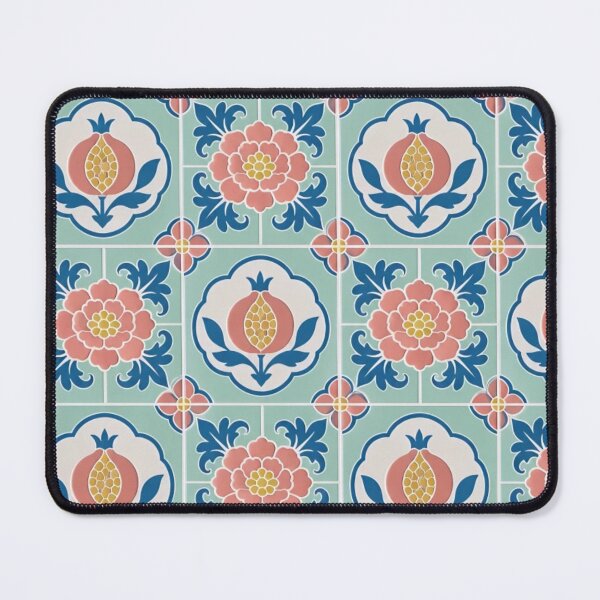 Item preview, Peranakan Tiles Seamless Pattern | Baba Nyonya Singapore Majolica Tile Repeat designed and sold by StickyGuys.