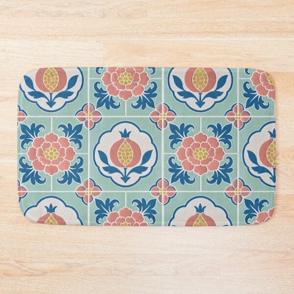 Item preview, Peranakan Tiles Seamless Pattern | Baba Nyonya Singapore Majolica Tile Repeat designed and sold by StickyGuys.
