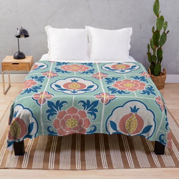 Item preview, Peranakan Tiles Seamless Pattern | Baba Nyonya Singapore Majolica Tile Repeat designed and sold by StickyGuys.