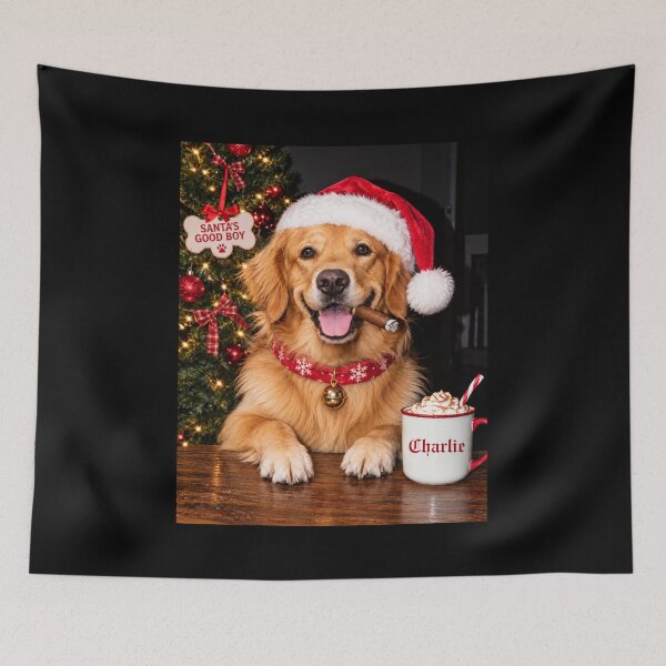 Item preview, Santa Dog  designed and sold by DienesAngele.