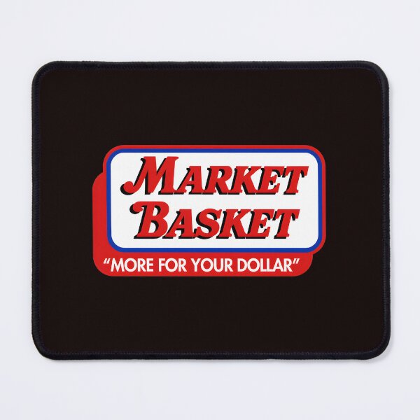 Item preview, Market Basket "More For Your Dollar" Retro Logo designed and sold by Pixelonersquare.