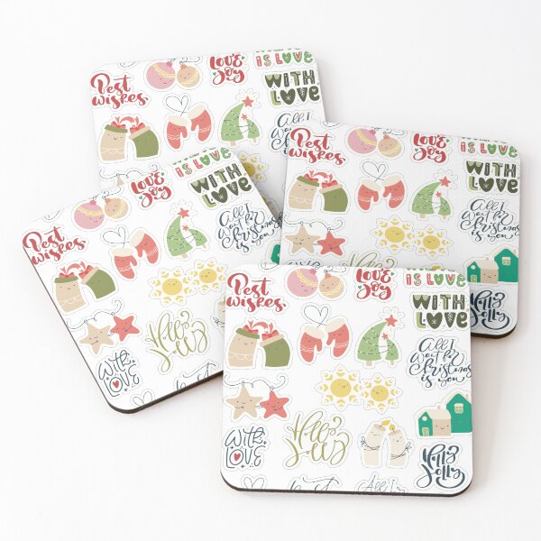 Item preview, Cute Christmas sticker sheet designed and sold by Navitaloves.