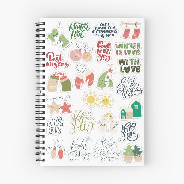 Item preview, Cute Christmas sticker sheet designed and sold by Navitaloves.