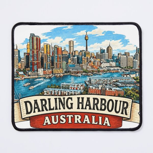 Item preview, Darling Harbour Sydney Australia designed and sold by HaydenMillepied.