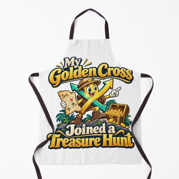 Item preview, Golden Cross Treasure Hunt Trading Cartoon Art designed and sold by Bikivuno.