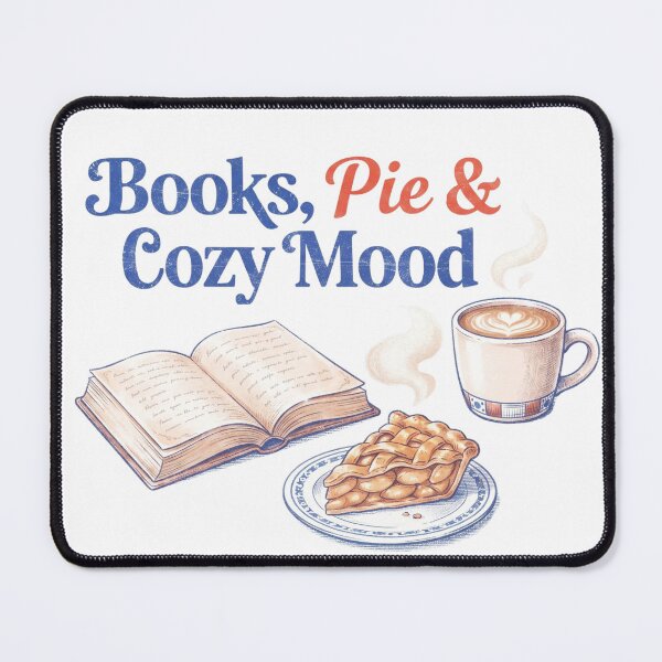 Item preview, Retro Books Coffee and Cozy Mood Reader  designed and sold by PalleteCreation.