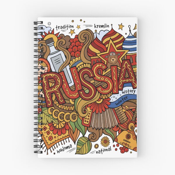 Artikelvorschau, Russische Kultur Doodle Zentangle Heritage Art entworfen und verkauft von LoliDesignShop.