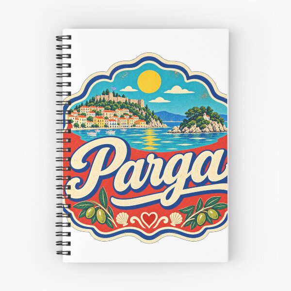 Item preview, Parga Greece Travel Souvenir Painted Mediterranean Sign designed and sold by VisualArtsOasis.